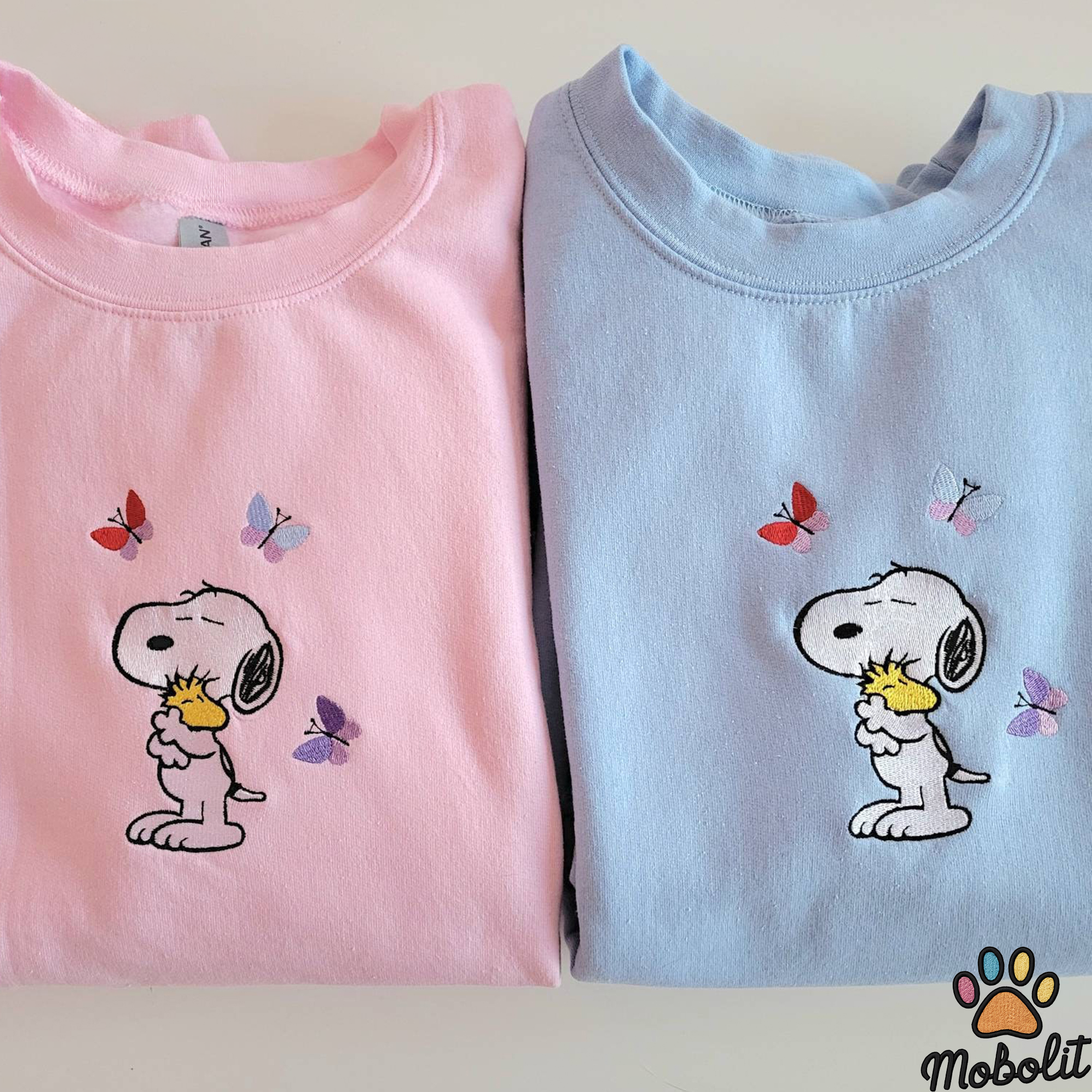 A Warm Embrace Of Snoopy Dog Disney Embroidered Embroidery Sweatshirt Tshirt Hoodie For Fan