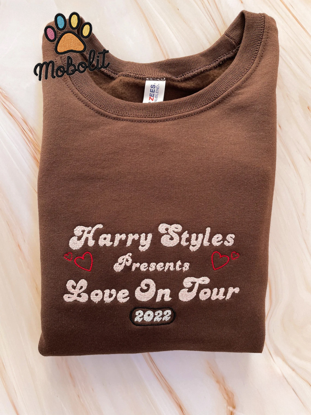 Printed shirt or Harry Styles Presents Love On Tour 2022 Embroidered Sweatshirt, Harry Styles Merchandise