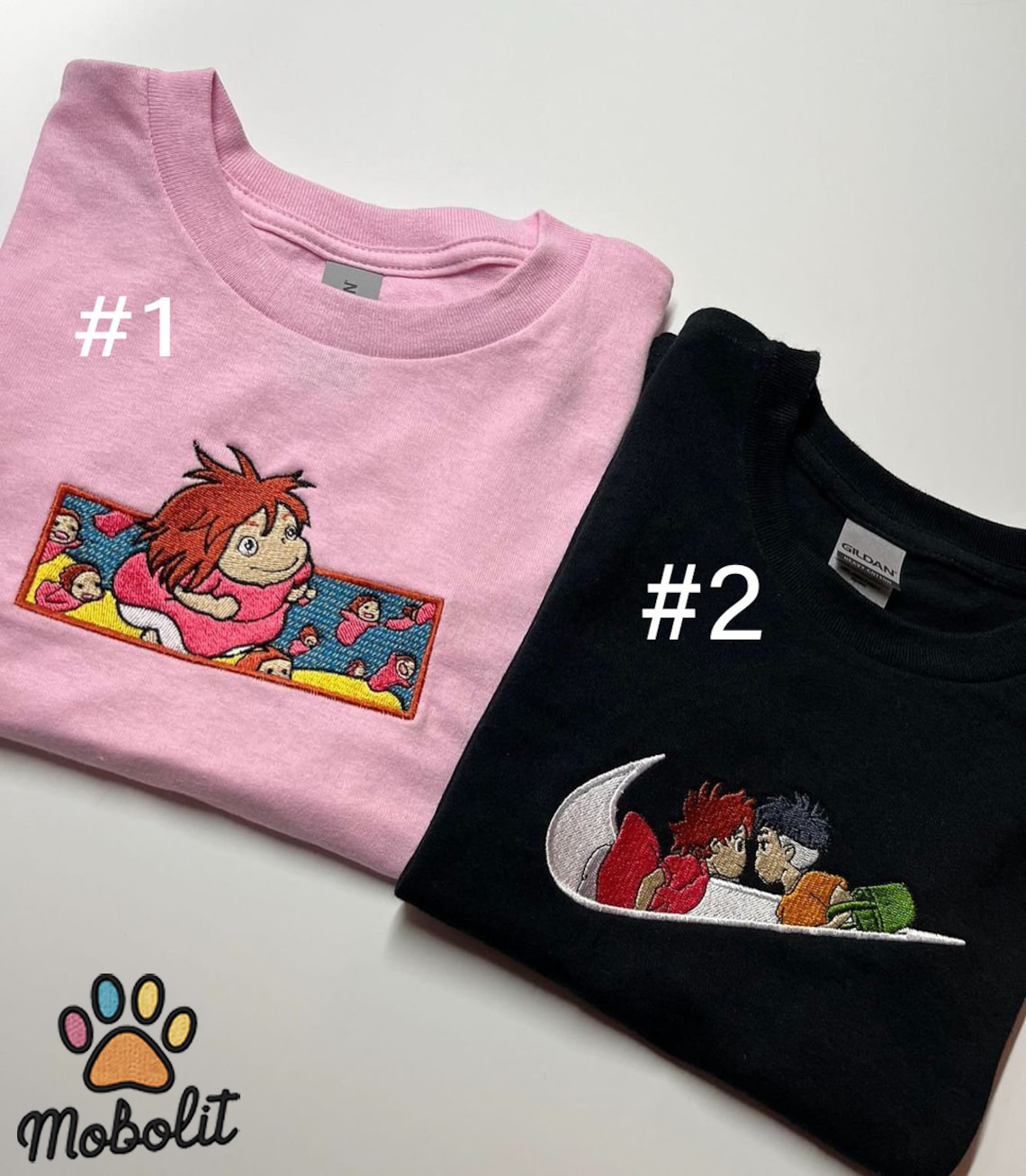 Ponyo , Inspired Anime Anime Hoodie Tshirt Embroidered Sweatshirt For Fan