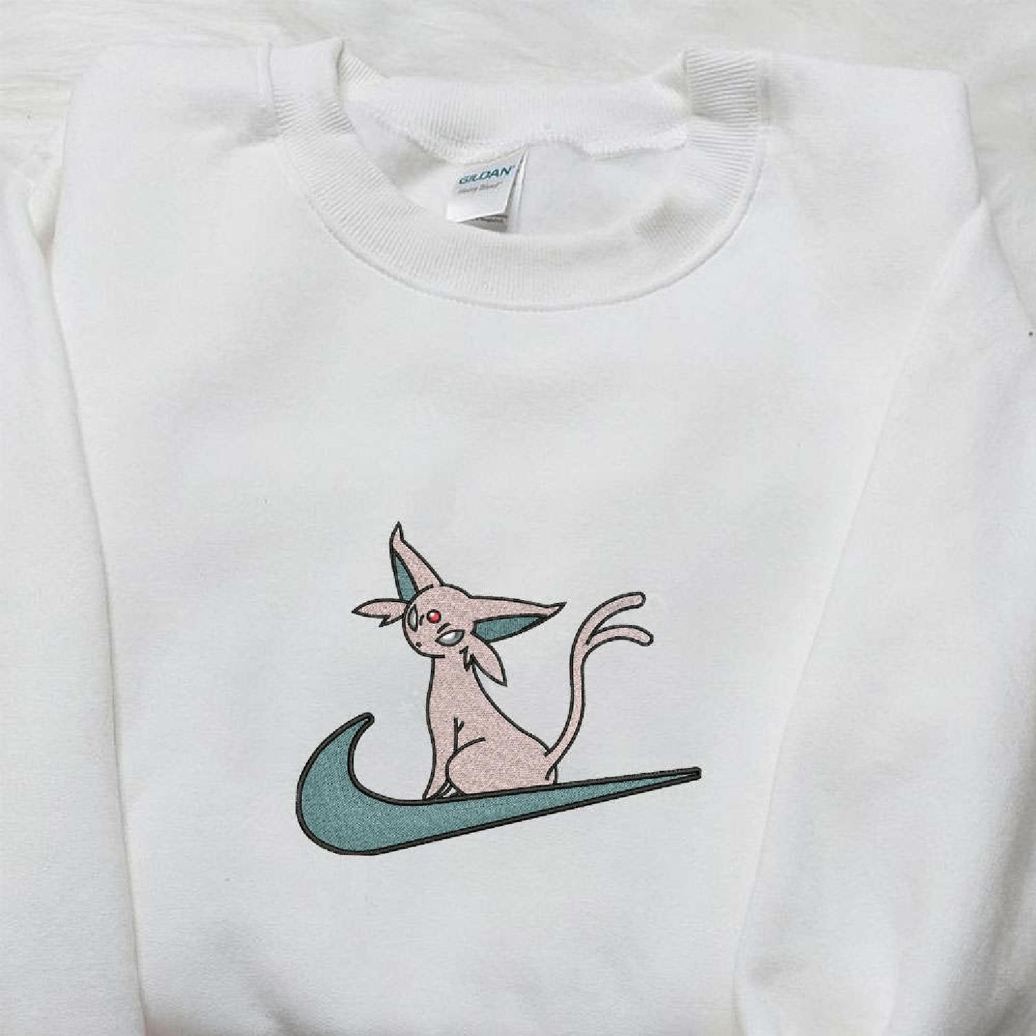 Espeon  Pokemon Anime  Gifts For Family Hoodie Tshirt Embroidered Sweatshirt For Fan