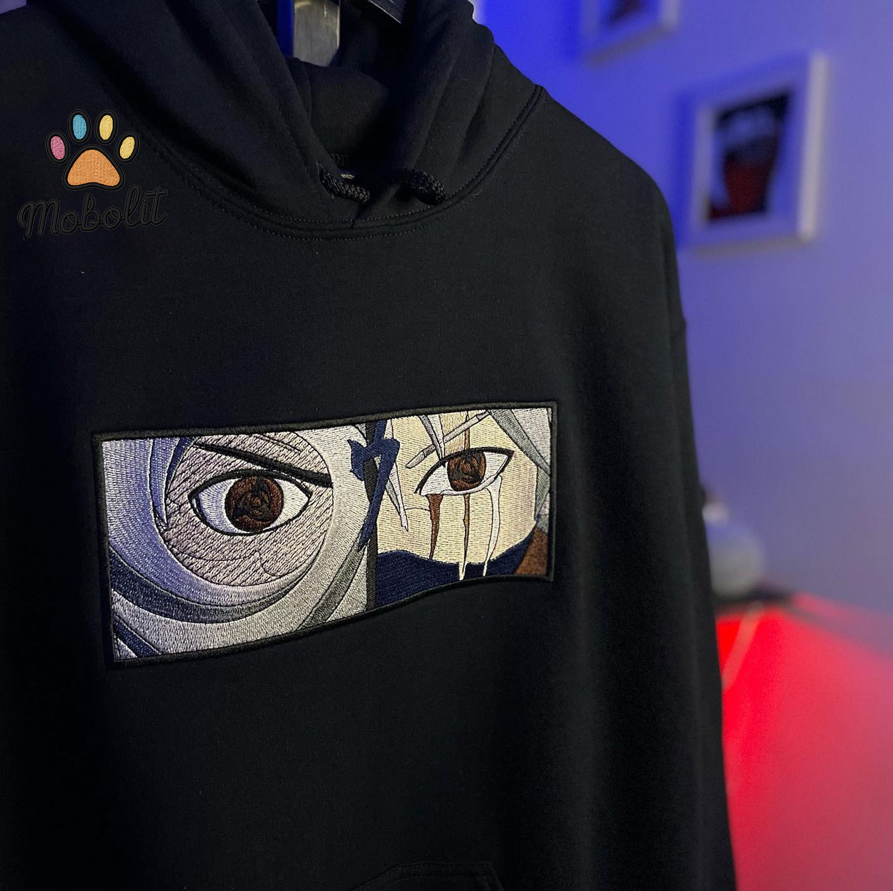 Anime Naruto Embroidered Sweatshirt Tshirt Hoodie For Fan