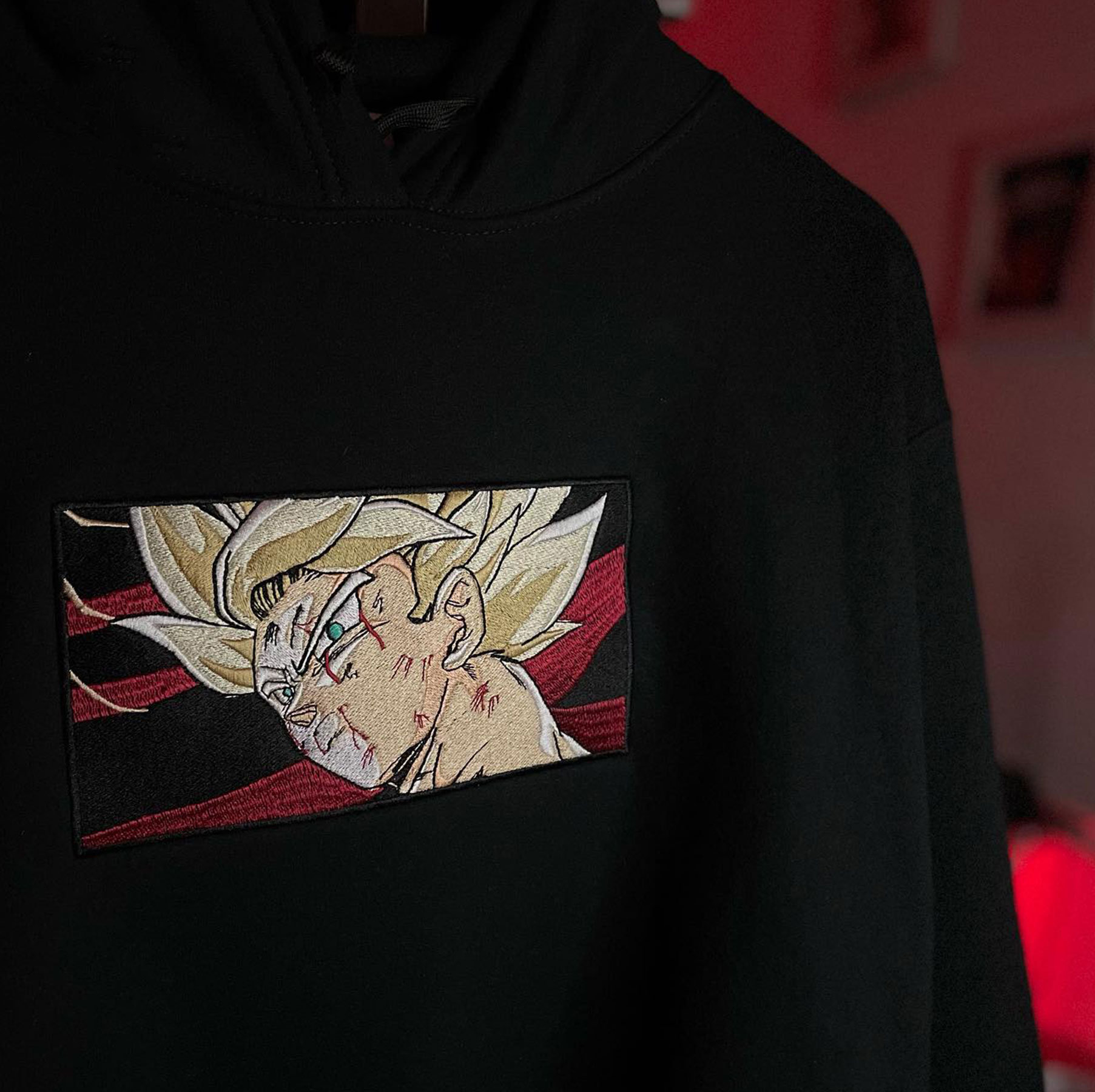 Anime Lover Goku | Dragon Ball Embroidered, Embroidery Sweatshirt Tshirt Hoodie For Fan Gift For Her, Gift For Him