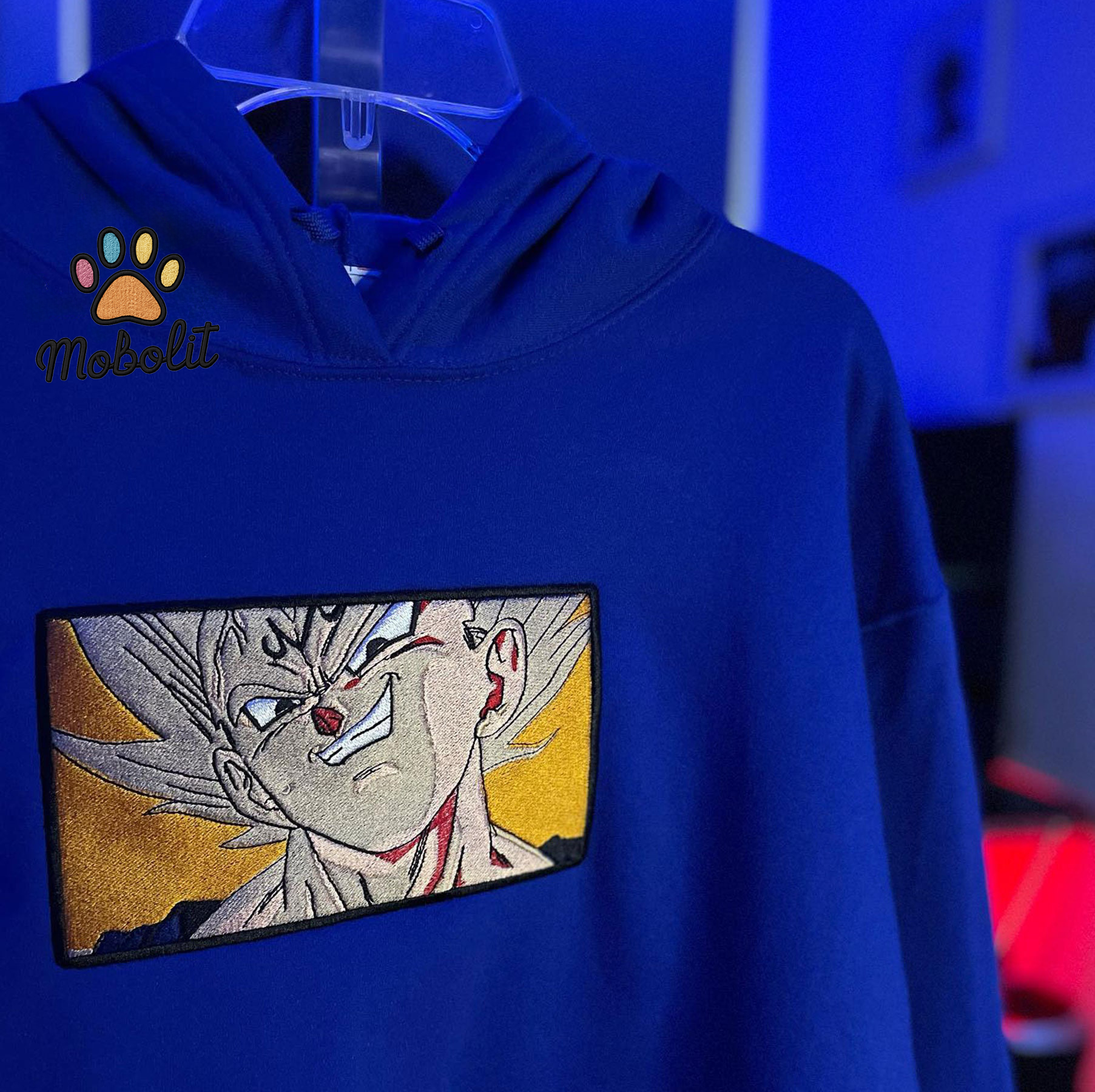 Anime Majin Vegeta Dragon Ball Z Lover Embroidered, Embroidery Sweatshirt Tshirt Hoodie For Fan Gift For Her, Gift For Him