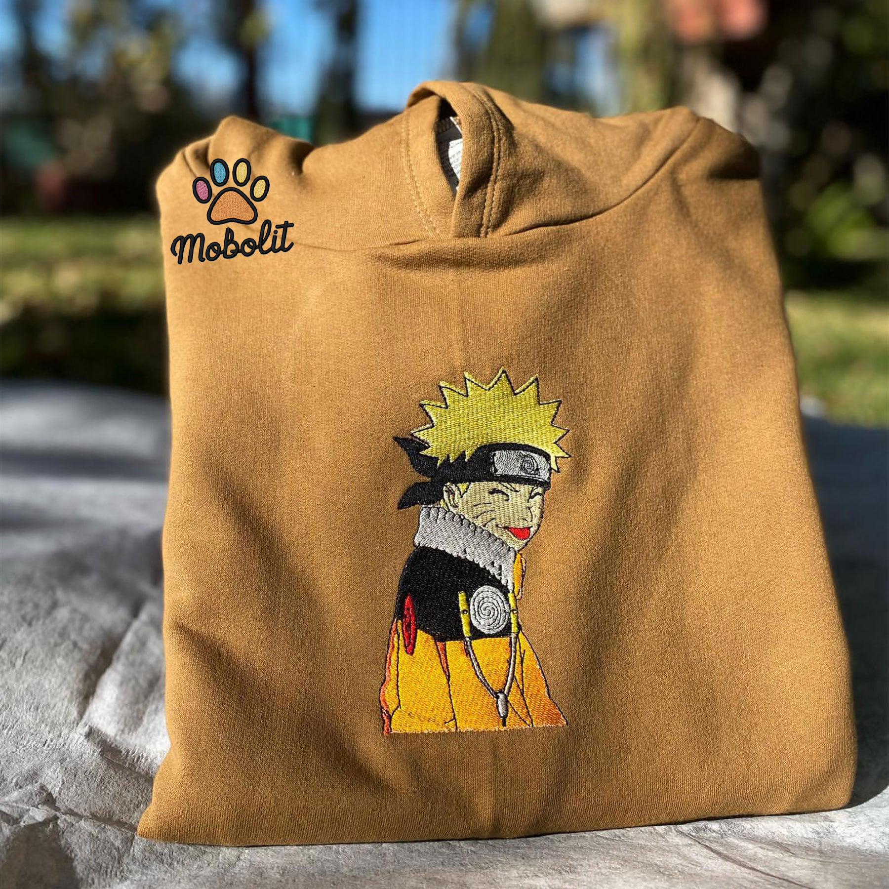 Anime Lover Naruto Uzumaki Embroidered, Embroidery Sweatshirt Tshirt Hoodie For Fan Gift For Her, Gift For Him