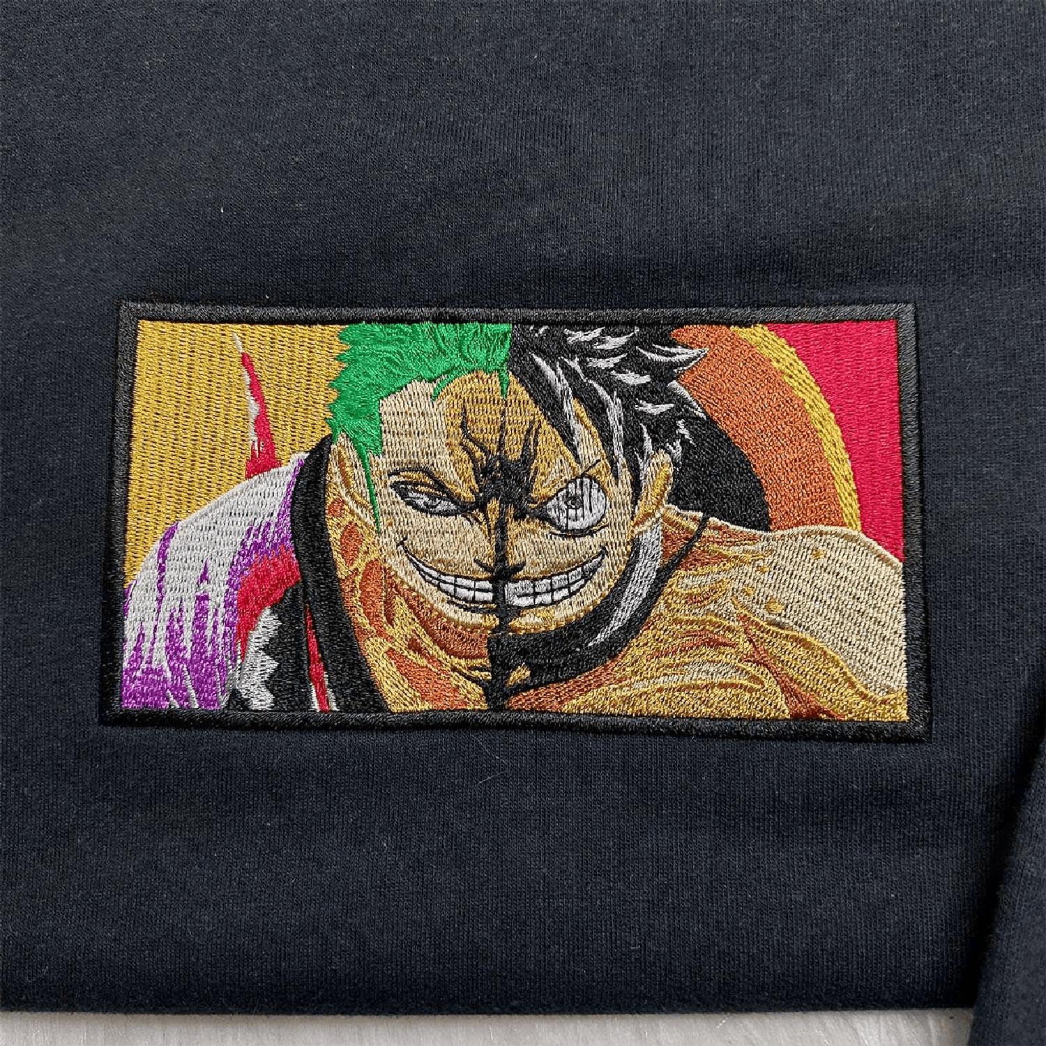 Luffy Zoro One Piece Hoodie Tshirt Embroidered Sweatshirt For Fan  Hot Topic Anime