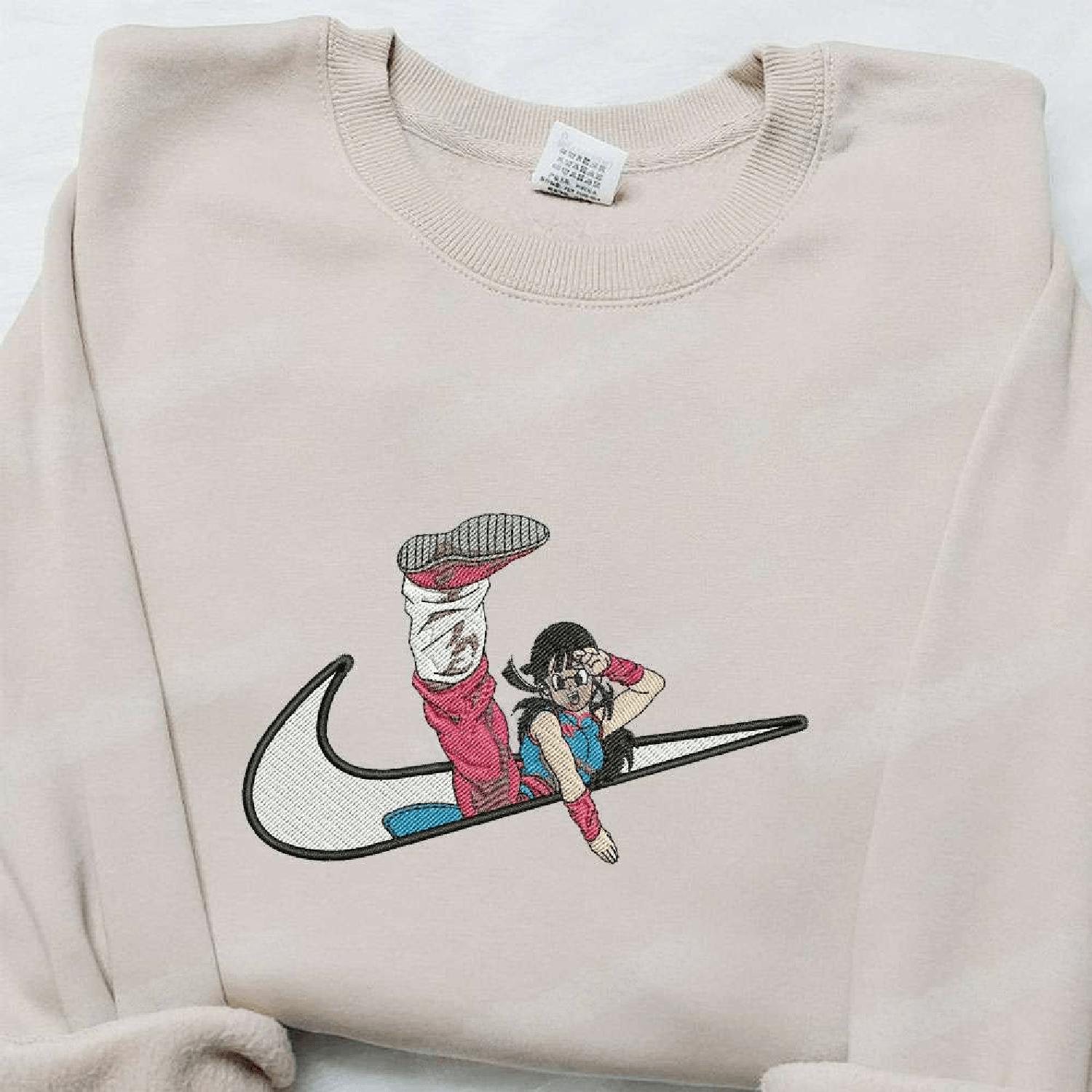 Chichi Swoosh Anime Dragon Ball Hoodie Tshirt Embroidered Sweatshirt For Fan