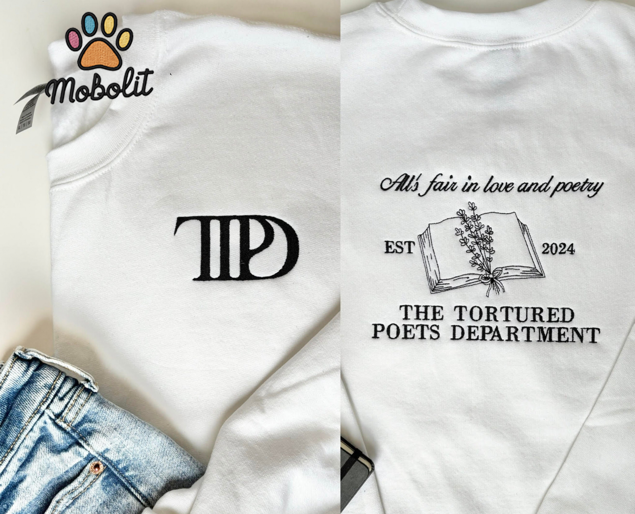 1989 Taylors Version  Artist Gift For Swiftie s Embroidered Sweatshirt Tshirt Hoodie For Fan  “