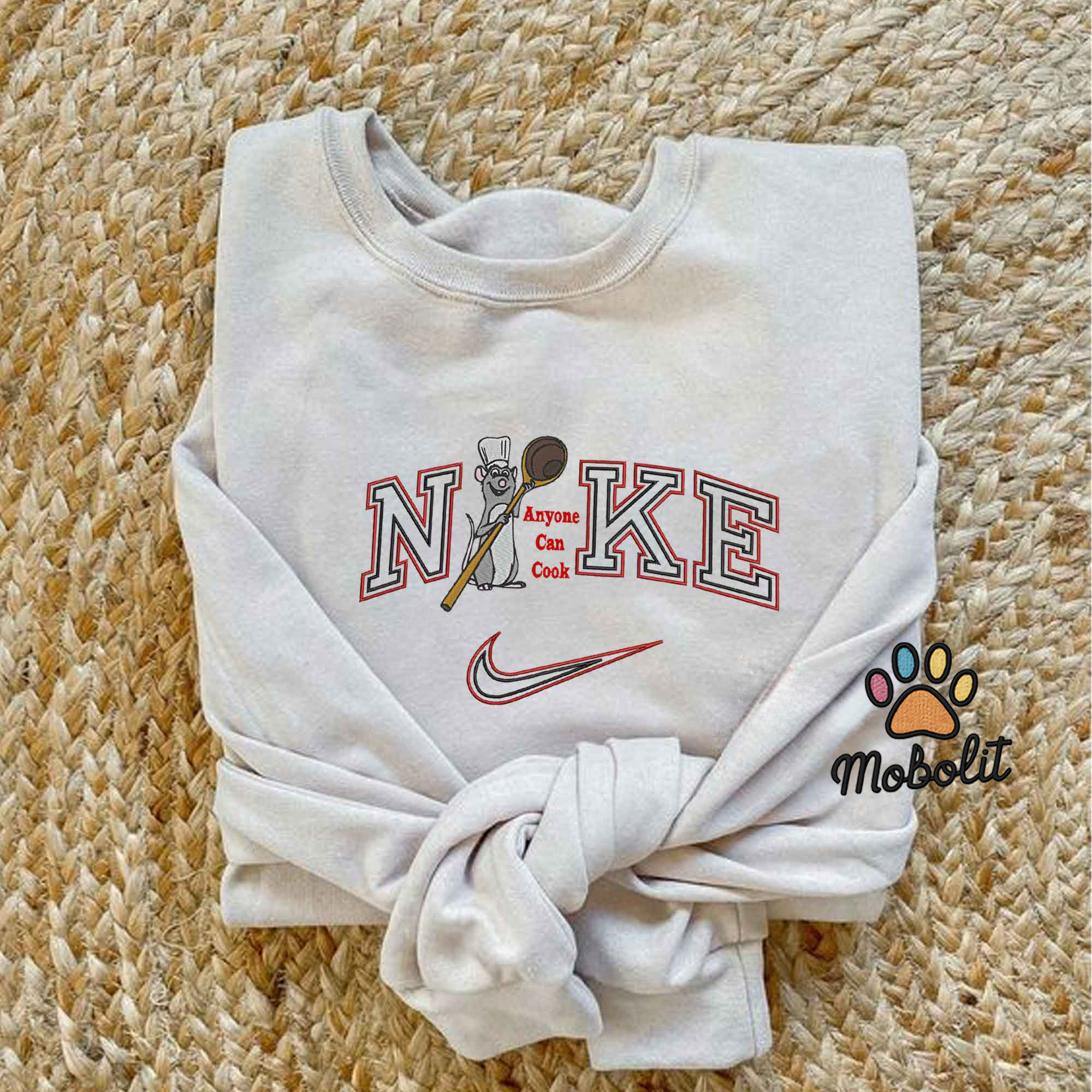 Remy Anyone Can Cook x NK1 Embroidered Sweatshirt/Tshirt/Hoodie