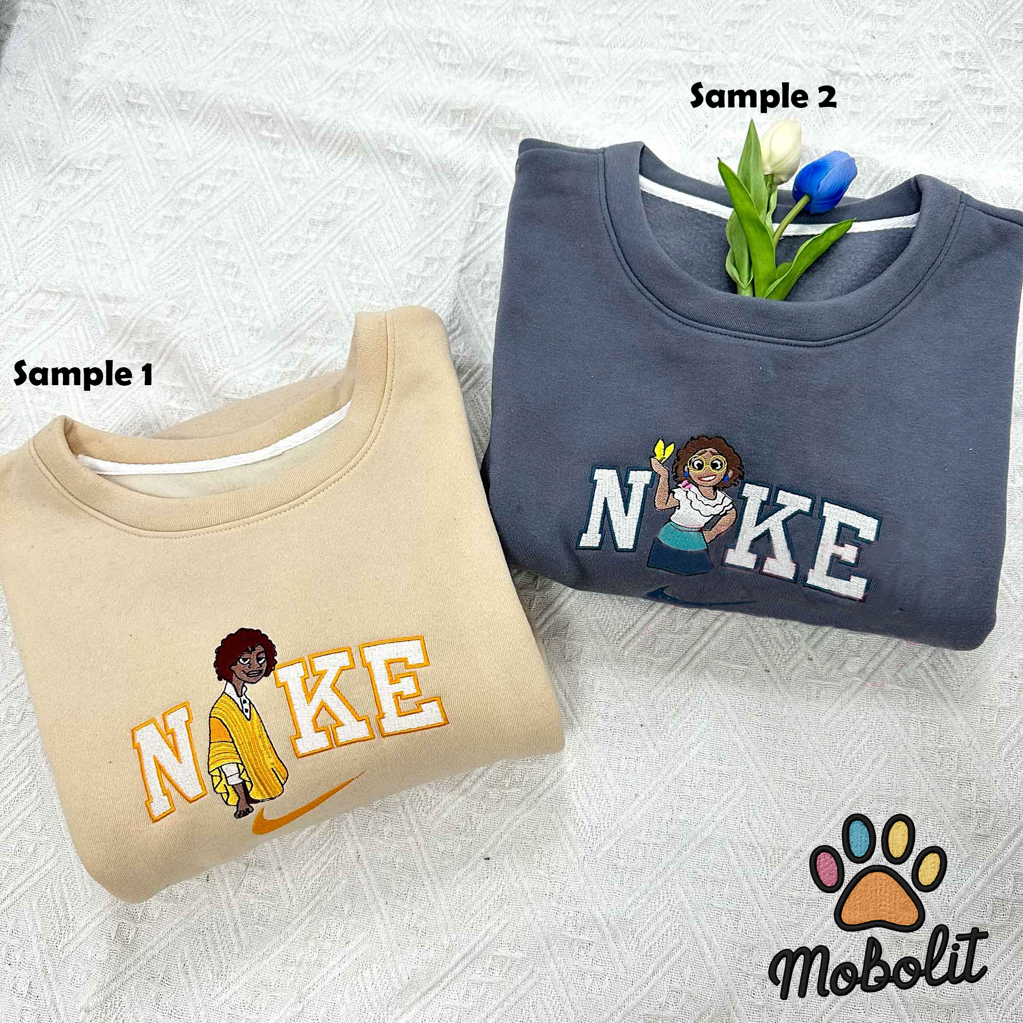 Encanto Mirabel and Camilo Couple x Brand NK1 Embroidered Sweatshirt/Tshirt/Hoodie