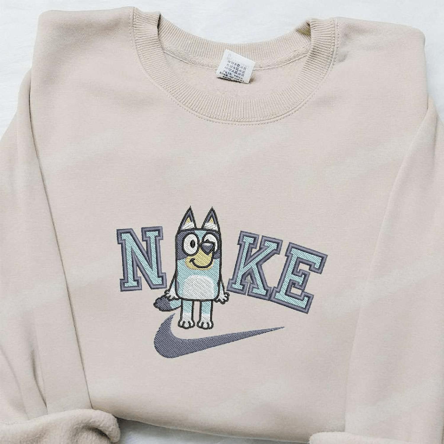 Bluey NK1 Cartoon Hoodie Tshirt Embroidered Sweatshirt For Fan, The Bluey, NK1 Inspired