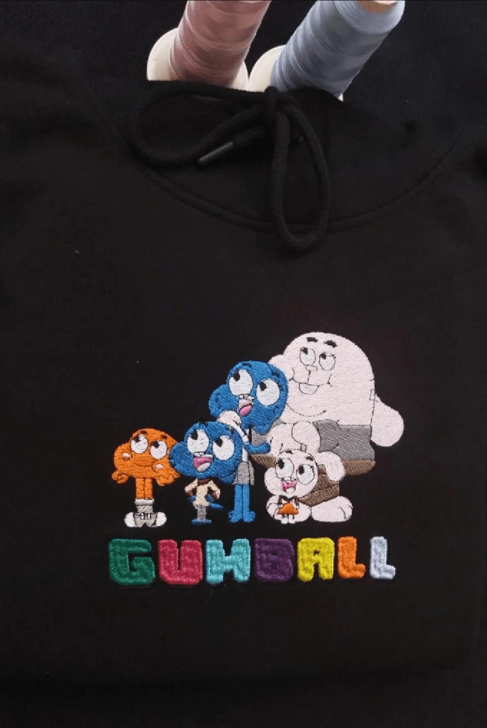 Amazing World Gumball Darwin Cartoon Colorful , Y2K Streetwear Aesthetic Personal Gift , Father Day Gift