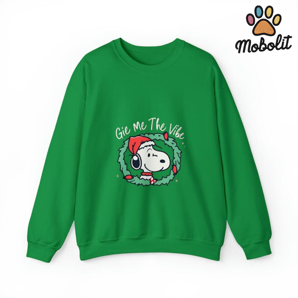 Snoopy Xmas Embroidered Shirt Birthday Gift For Women/Her/Him