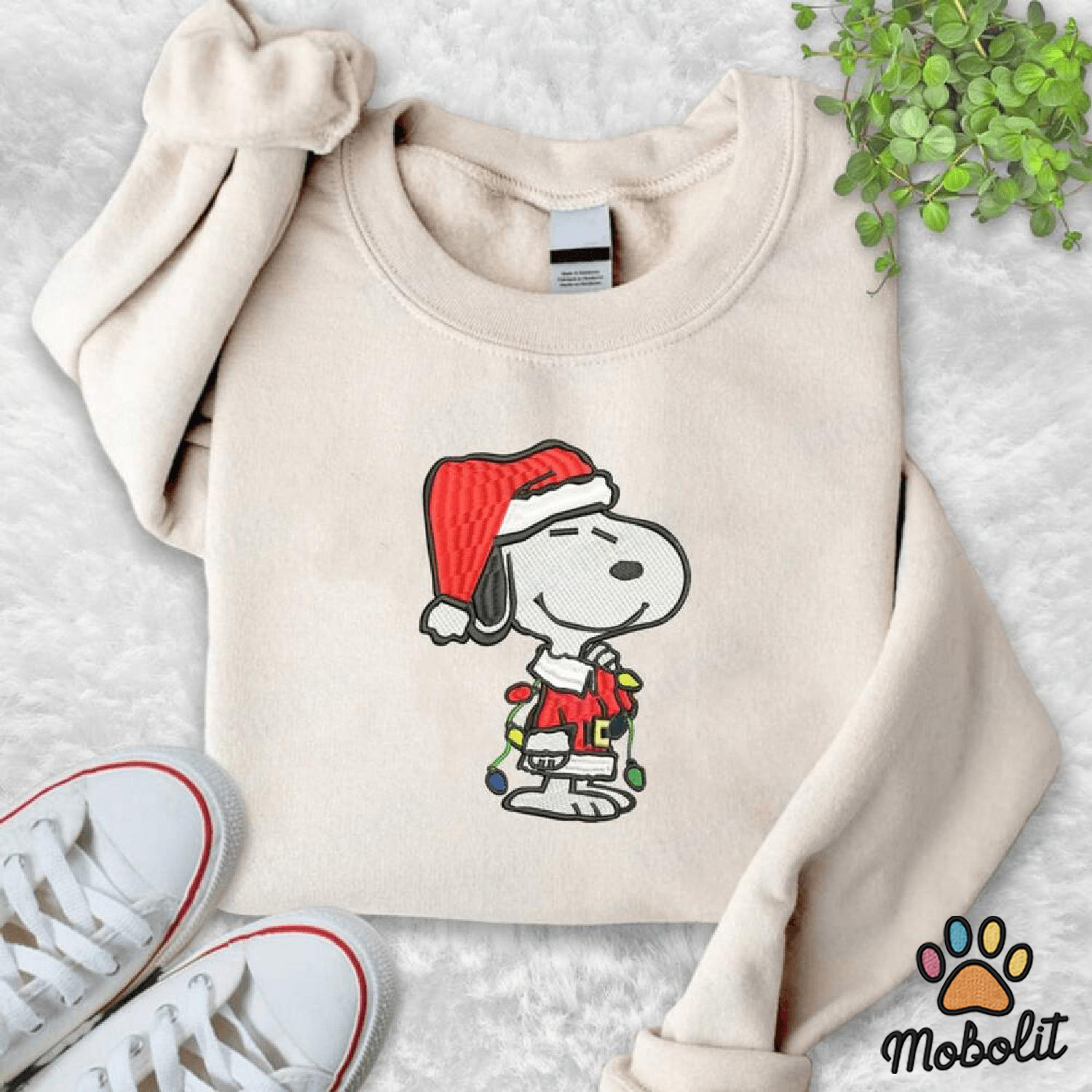 Snoopy Embroidered Shirt Birthday Gift For Women/Her/Him