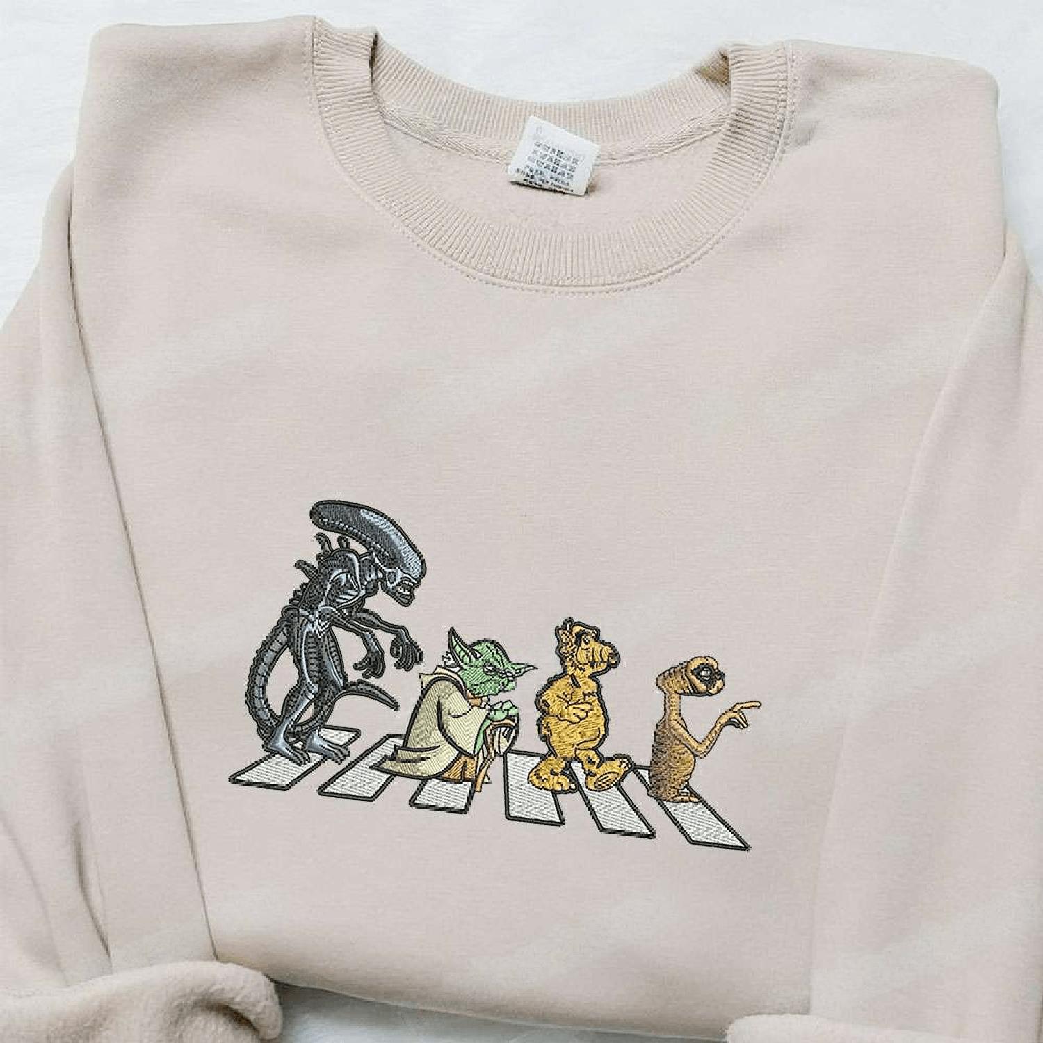 Alien Gang The Beatles , Movie Gifts For Family  Hoodie Tshirt Embroidered Sweatshirt For Fan