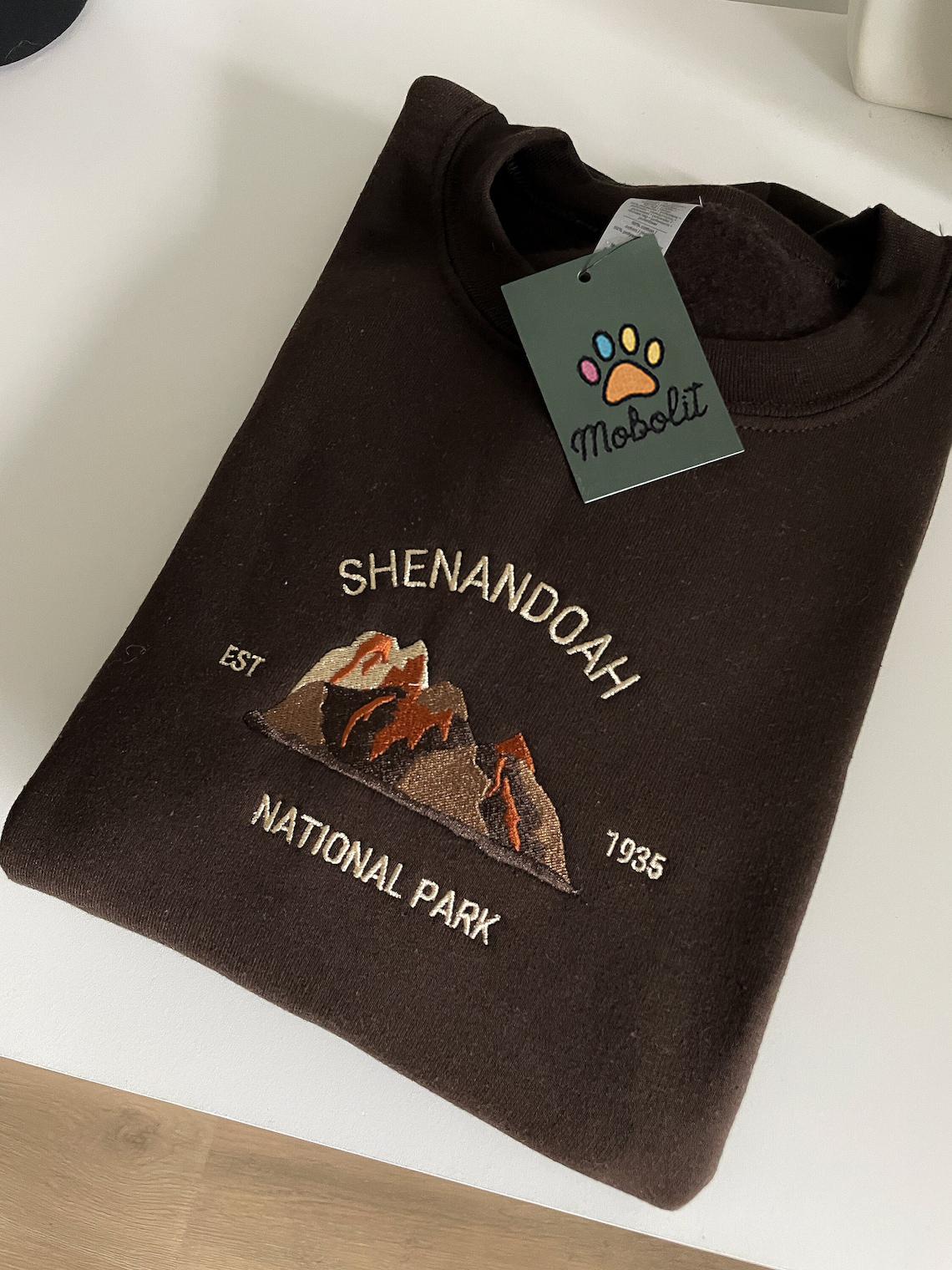 Shenandoah National Park Fall Embroidered Shirt National Park Shirt