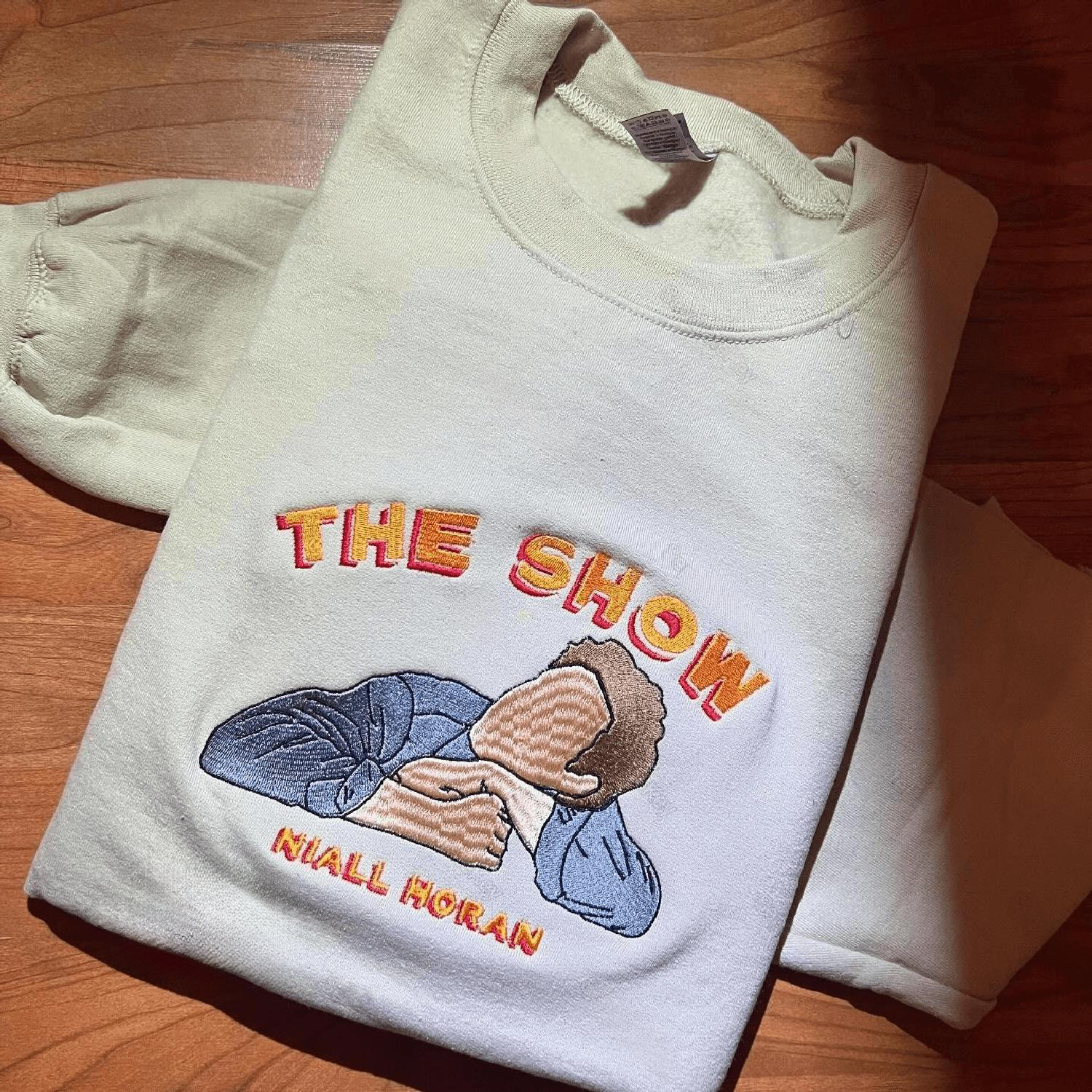 The Show Niall Horan Shirt, Niall Horan Embroidered Shirt Gift for her, 2024 Tour Shirt, Niall Horan shirt, Niall Horan Merch