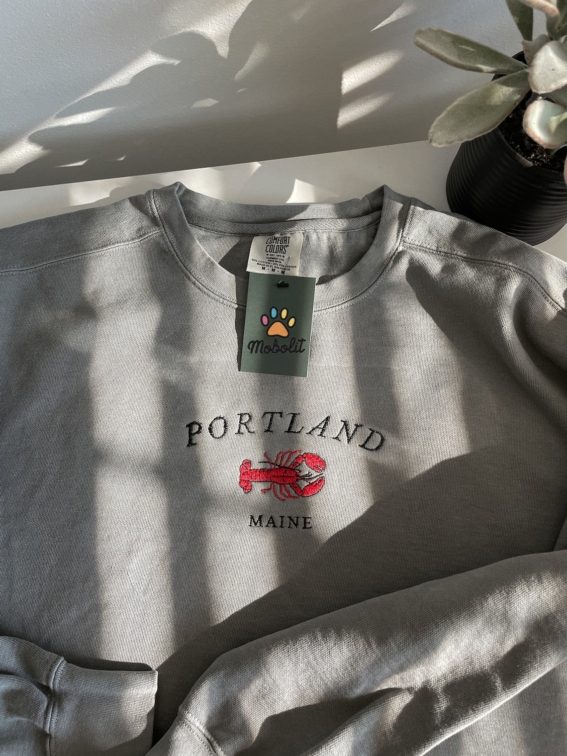 Portland Maine Embroidered Shirt