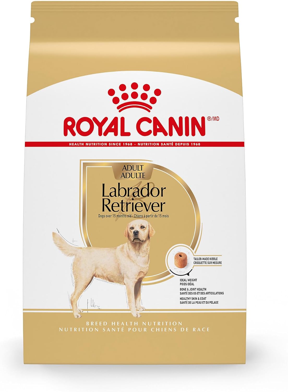 Royal Canin Breed Health Nutrition Labrador Retriever Adult Dry Dog Food, 30 lbs.