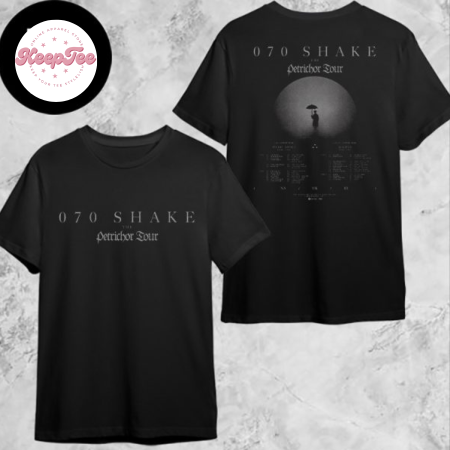 New 70 Shake The Concert 2025 Shirt, 070 Shake The Petrichor Tour Dates In The Uk And Eu 2025 Shirt