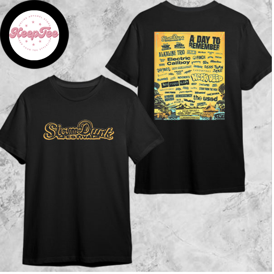 New Slam Dunk Festival Concert 2025 Shirt, Slam Dunk Festival 2025 The Final Artist Lineup Shirt