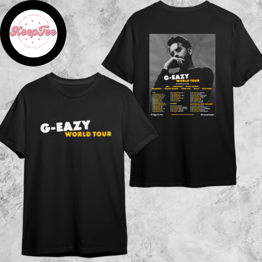 New G-Eazy Freak Show Concert 2025 Shirt, G-Eazy Freak Show World Tour Date 2024-2025 Shirt