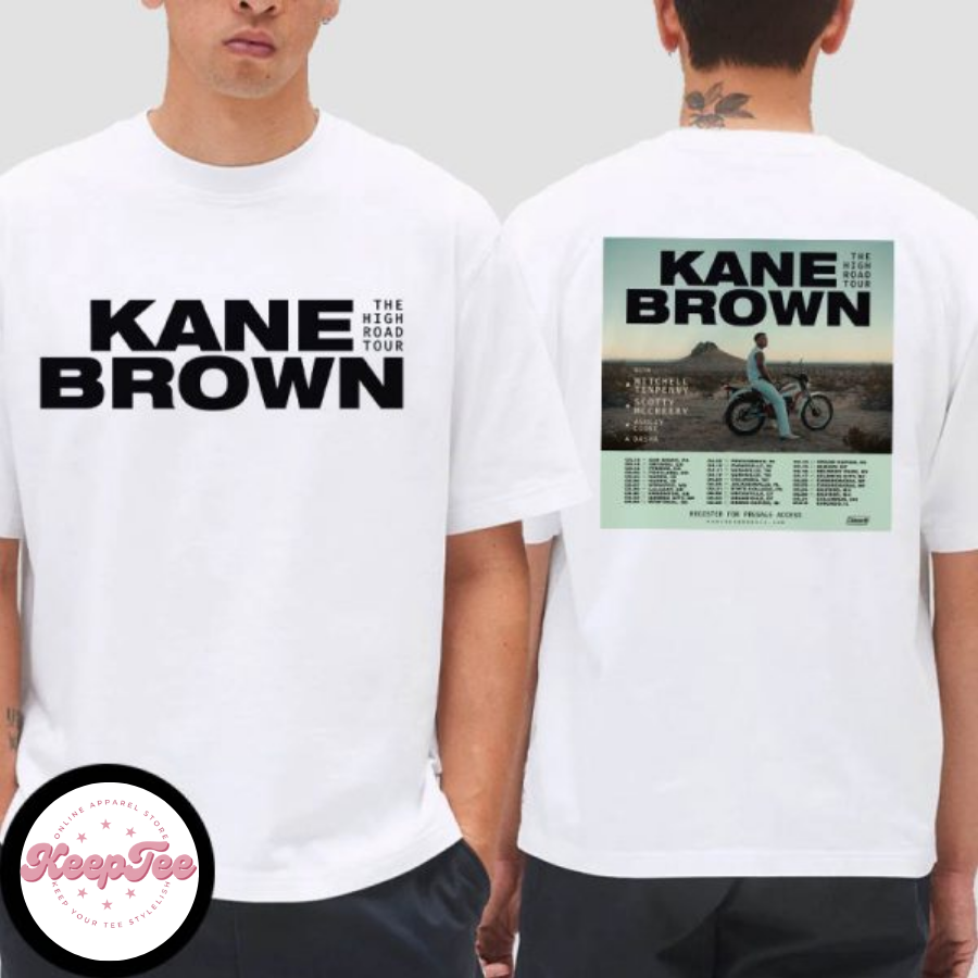 New Kane Brown The Concert 2025 Shirt, Kane Brown The High Road 2025 Tour Date Shirt