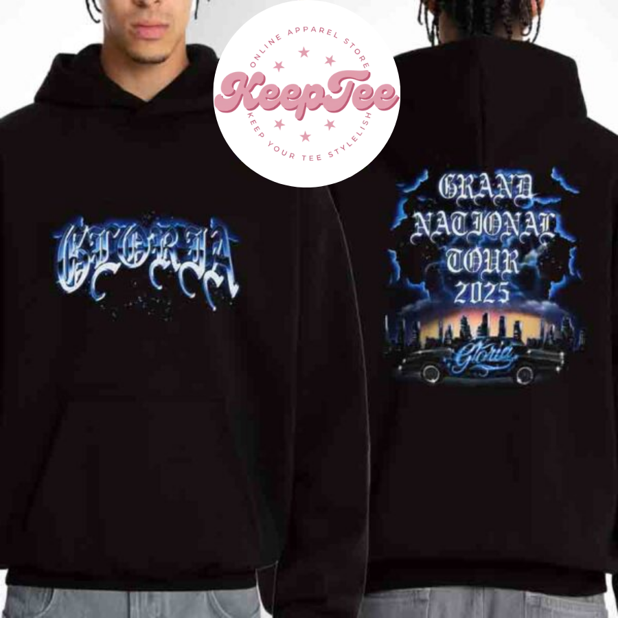 New Kendrick Lamar Grand Concert 2025 Shirt, Kendrick Lamar Grand National Tour 2025 Gnt Gloria Hoodie
