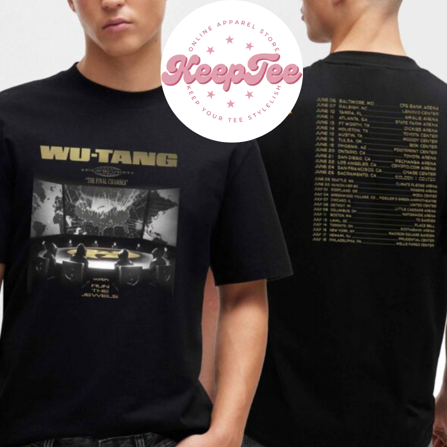New Wu Tang Clan Concert 2025 Shirt, Wu Tang Clan The Final Chamber Tour 2025 With Run The Jewels Shirt
