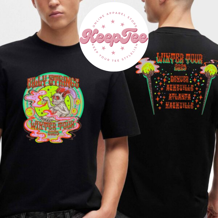 New Billy Strings Winter Concert 2025 Shirt, Billy Strings Winter Tour 2025 Denver Asheville Atlanta Nashville Shirt