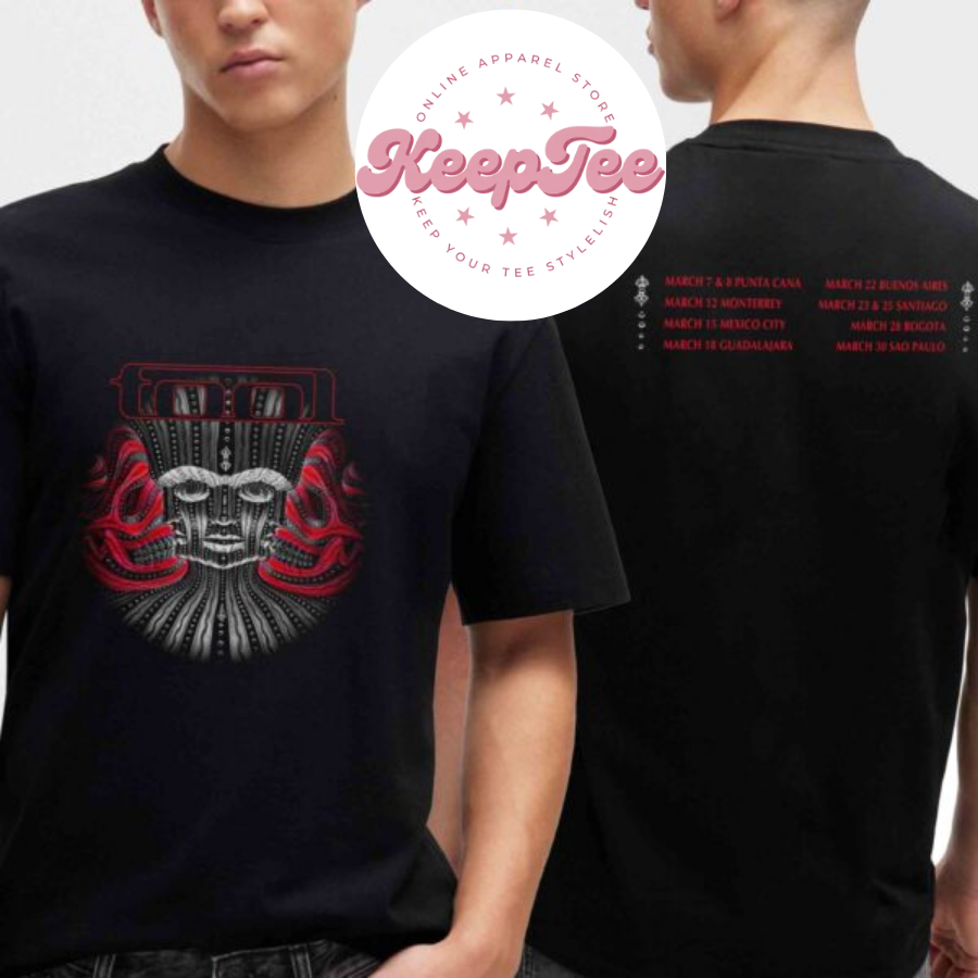 New Tool Band Live Concert 2025 Shirt, Tool Band Live In The Sand South America 2025 Tour Dates Shirt