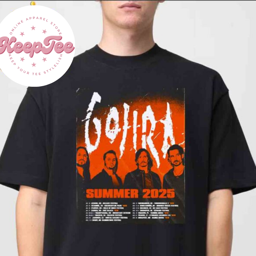 New Gojira Summer 2025 Concert 2025 Shirt, Gojira Summer 2025 Tour Dates Schedule Classic Shirt