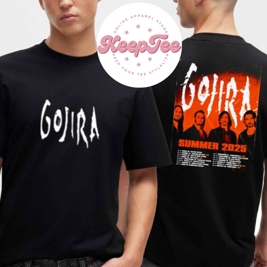 New Gojira Summer 2025 Concert 2025 Shirt, Gojira Summer 2025 Tour Dates Schedule Shirt