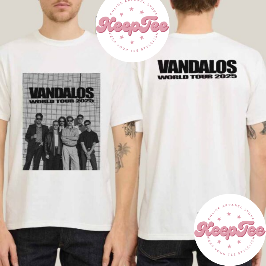 New Bandalos Chinos Vandalos Concert 2025 Shirt, Bandalos Chinos Vandalos World Tour 2025 Shirt