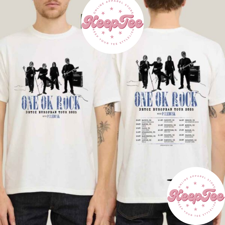 New One Ok Rock Concert 2025 Shirt, One Ok Rock Detox European Tour 2025 Shirt