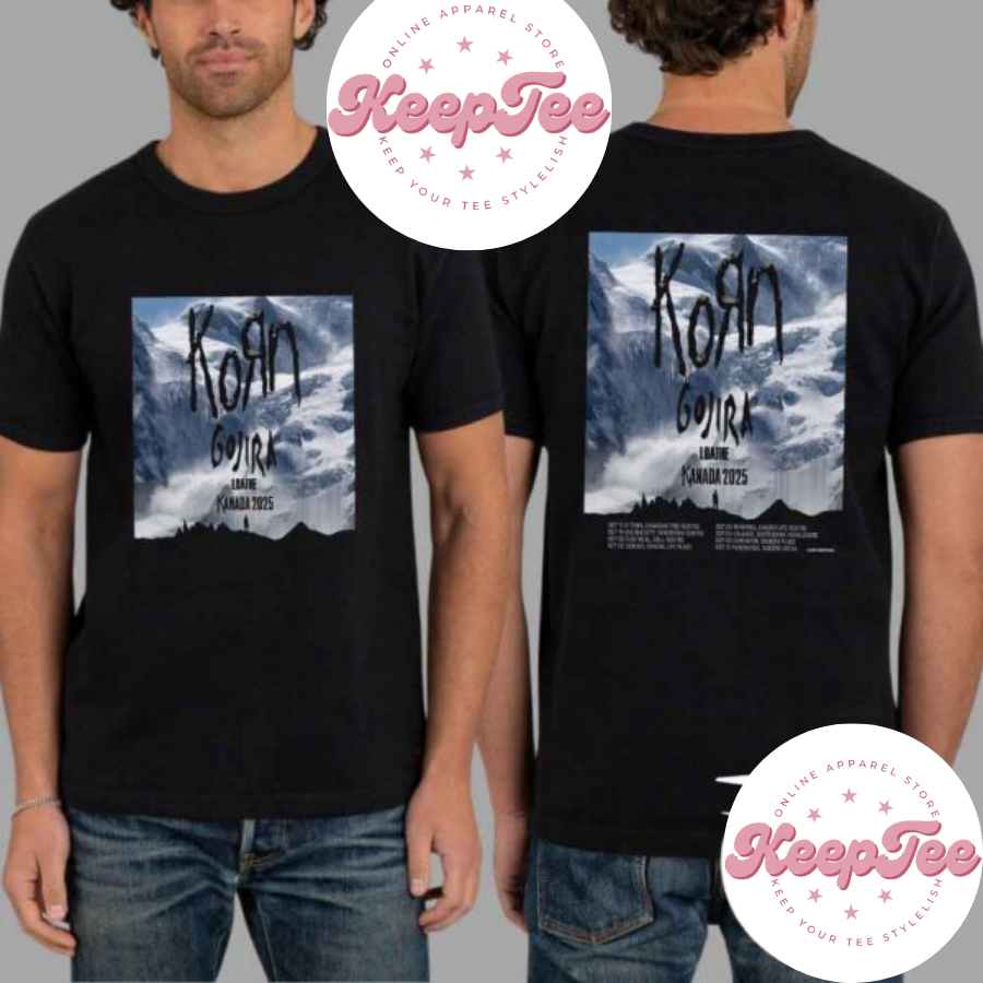 New Korn Band Canada Concert 2025 Shirt, Korn Band Canada Tour Dates 2025 Shirt