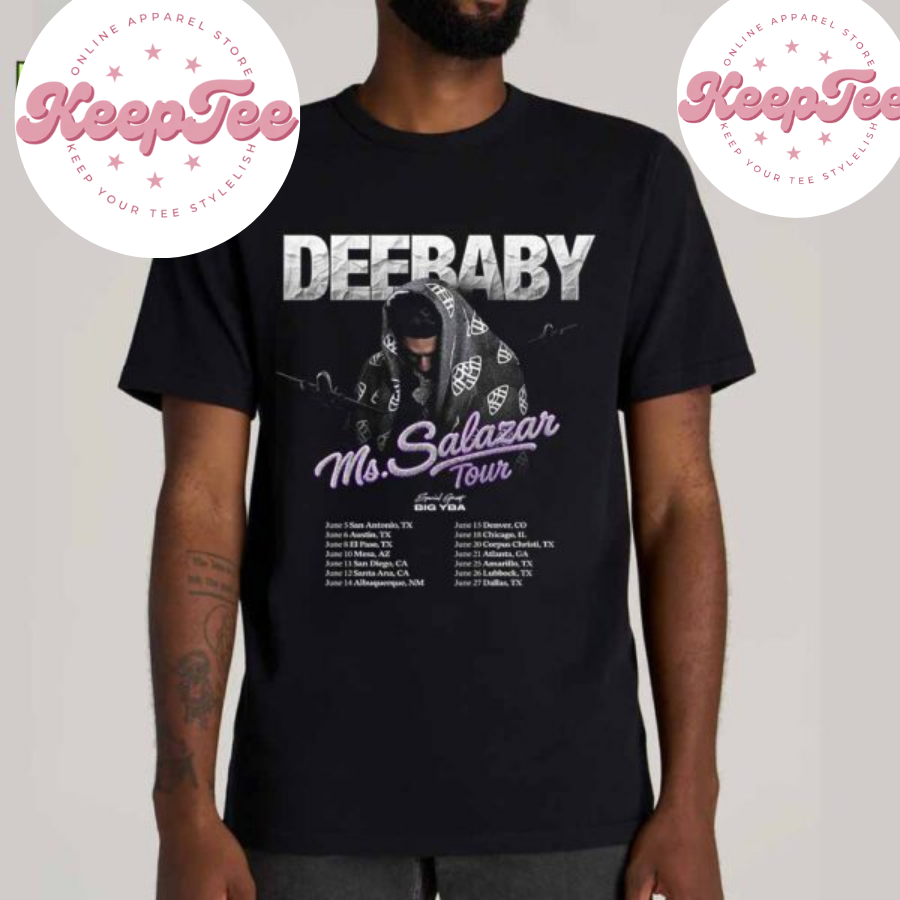 Deebaby Ms.Salazar Tour Concert 2025 Shirt, Deebaby Ms.Salazar Tour Dates Fan Gifts T-Shirt