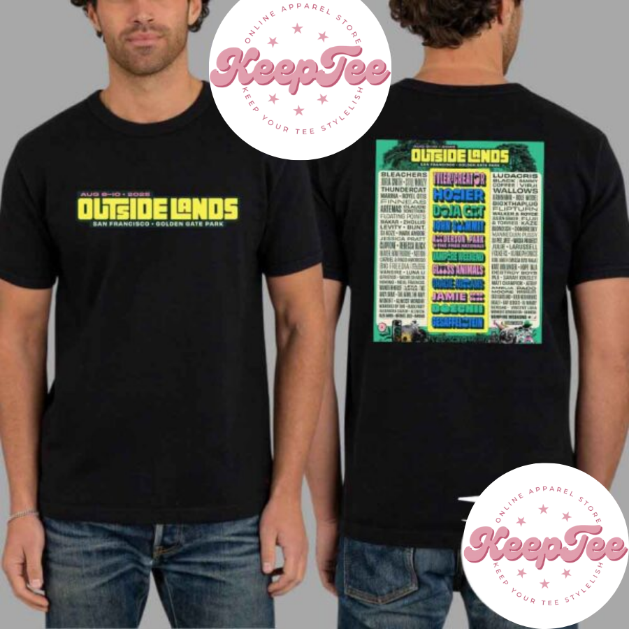 Outside Lands Music Concert 2025 Shirt, Outside Lands Music Festival 2025 Lineup Shirt