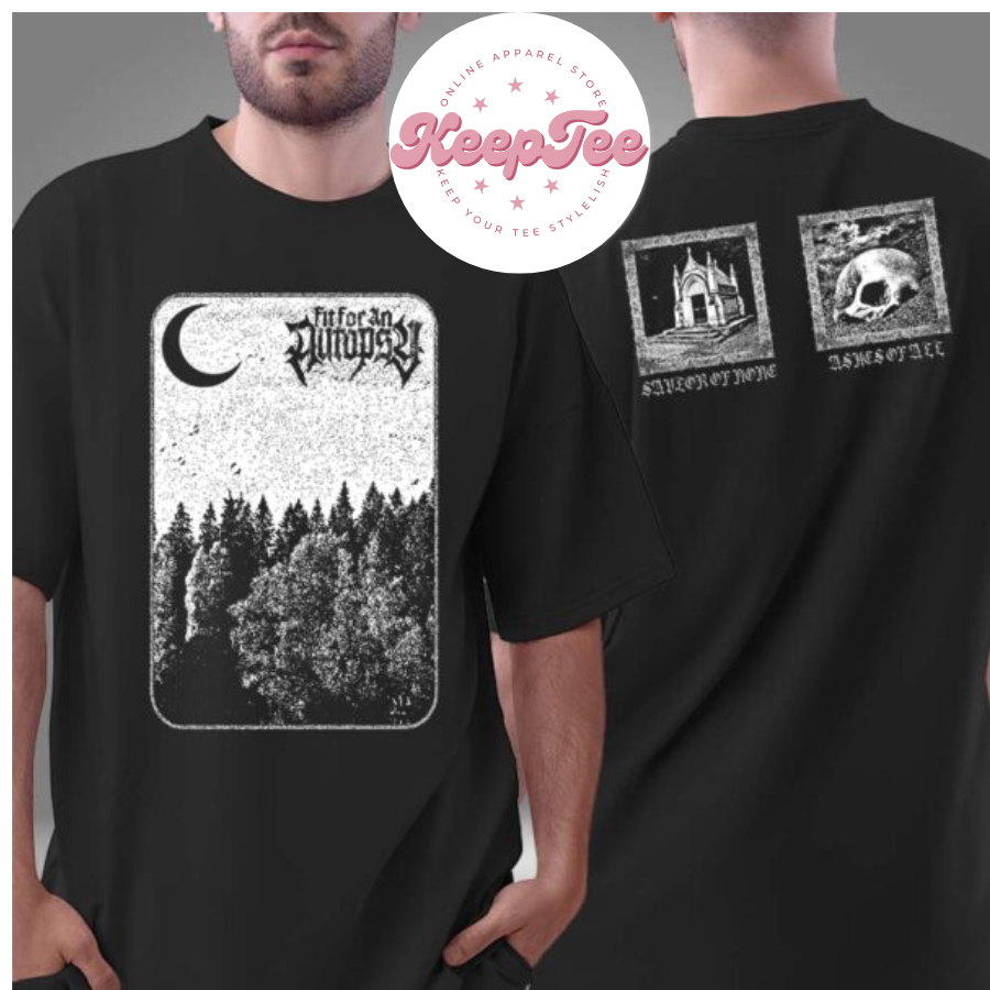 Fit For An Concert 2025 Shirt, Fit For An Autopsy Savior Of None Summer 2025 European Assault Tour Two Side Unisex Shirt