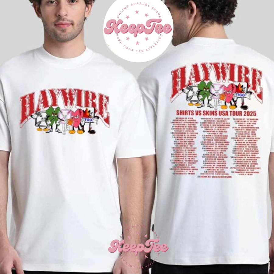 New Haywire Shirts Vs Concert 2025 Shirt, Haywire Shirts Vs Skins Usa Tour 2025 Cities List Kicks Off In Reading Pa