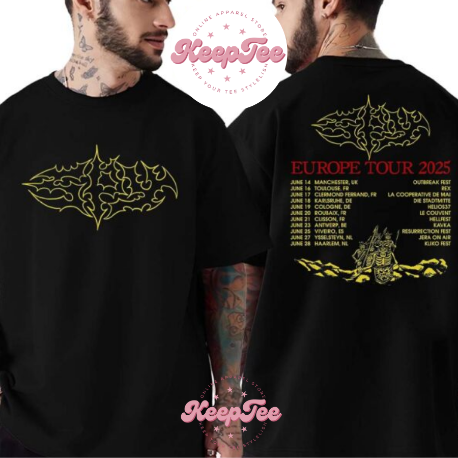 New Spy Band Europe Concert 2025 Shirt, Spy Band Europe Tour 2025 Dates List Start On June 14 In Manchester Uk Print Unisex Shirt