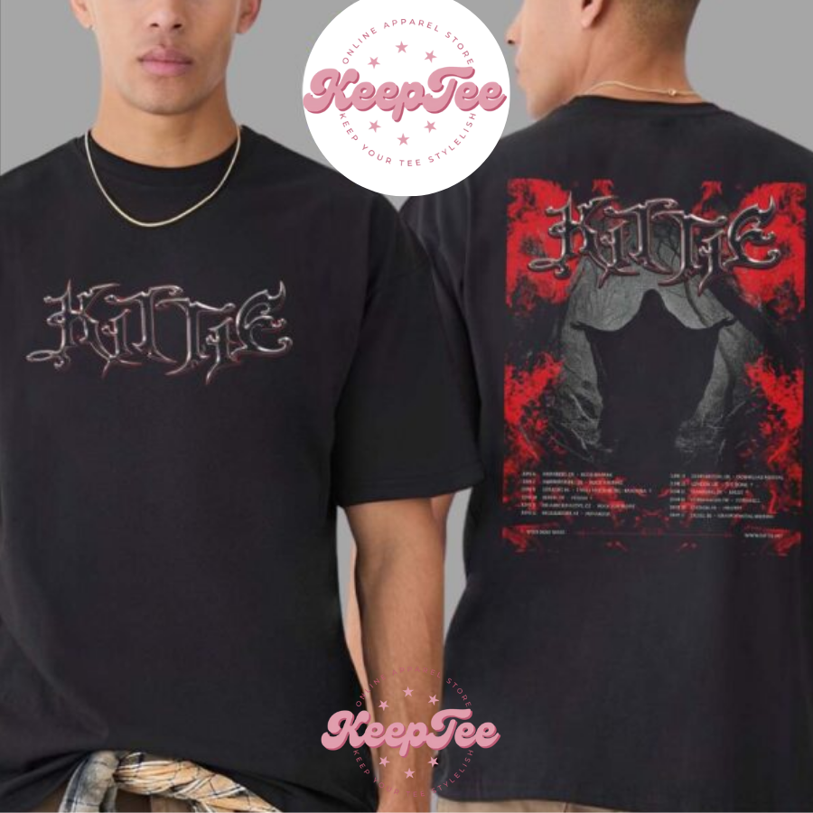 New Kittie Band Eu Concert 2025 Shirt, Kittie Band Eu And Uk Tour For June 2025 Dates List Two Sides Print Unisex Shirt