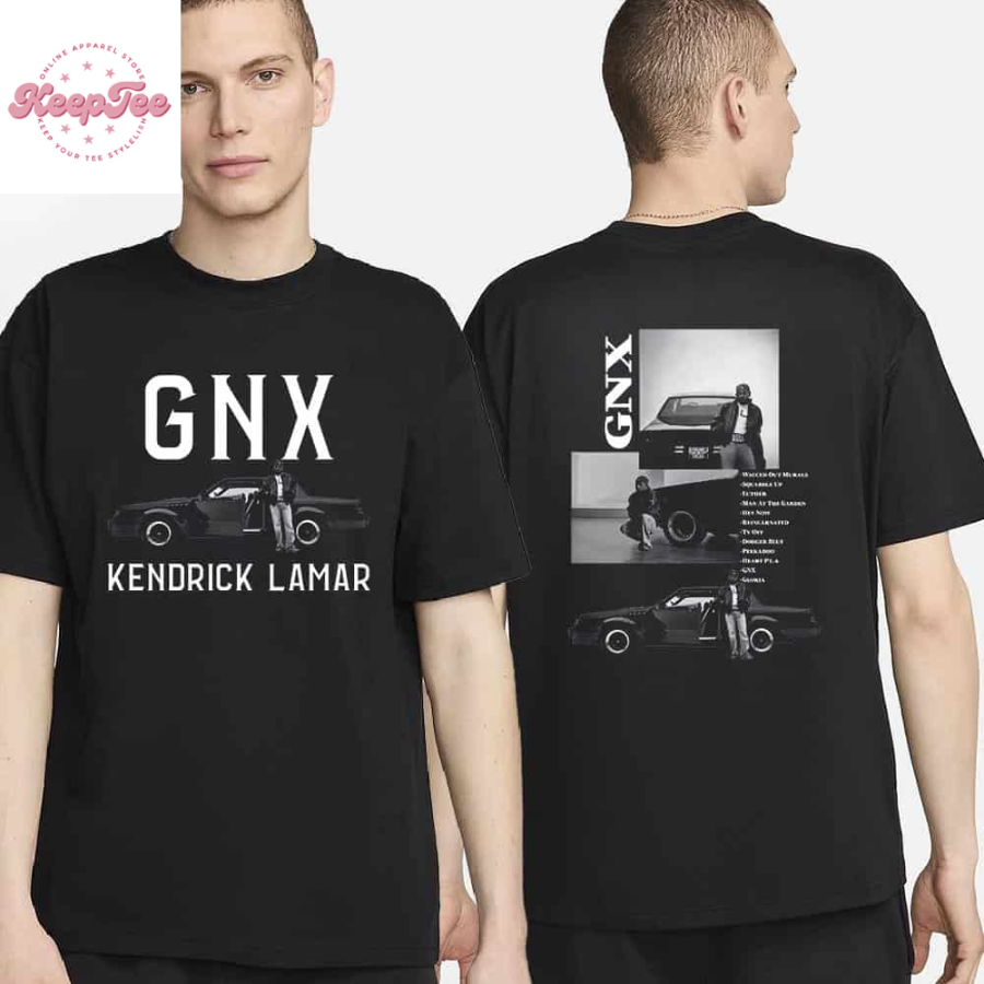 Kendrick Lamar Gnx Tour 2025 Tee Merchandise T-Shirt