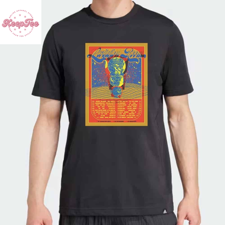 Levitation Room Artwork Poster For 2025 Tour Dates And Places List Classic T-Shirt