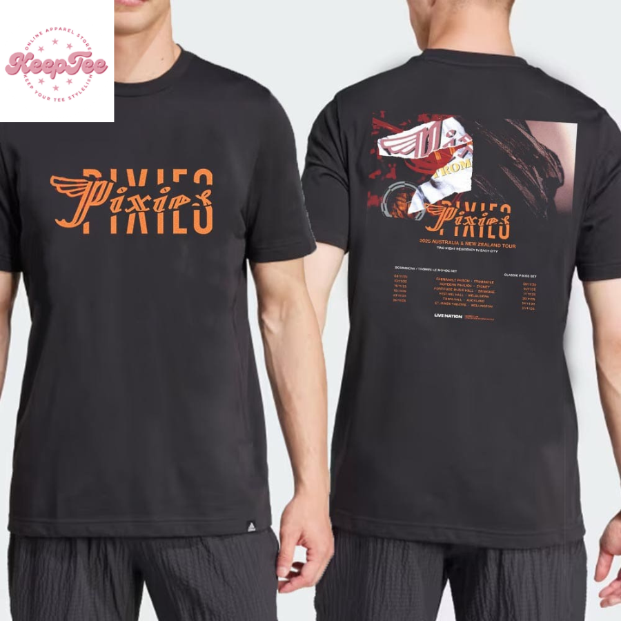 Pixies Annouce 2025 Australia And New Zealand Tour Dates And Places List  T-Shirt
