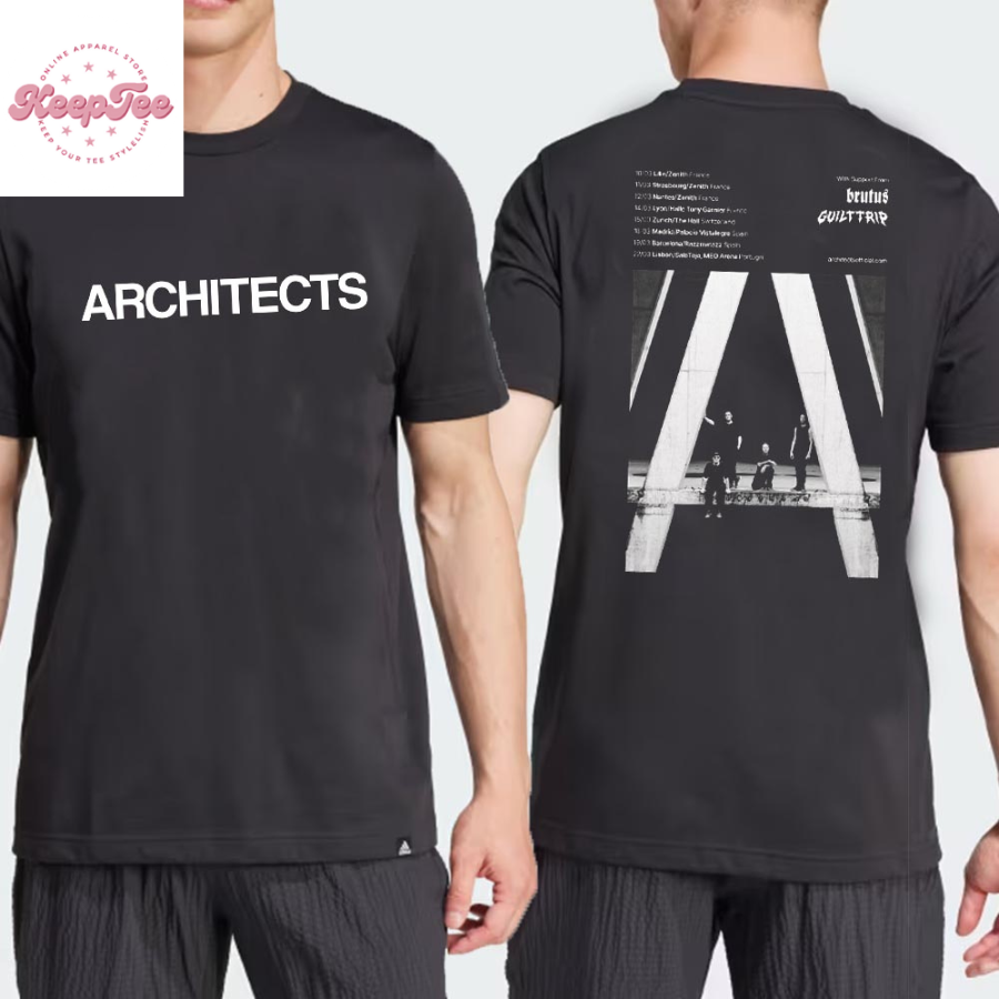 Architects Band Announce Spring Eu Tour Dates With Support From Brutus And Guilt Trip  T-Shirt