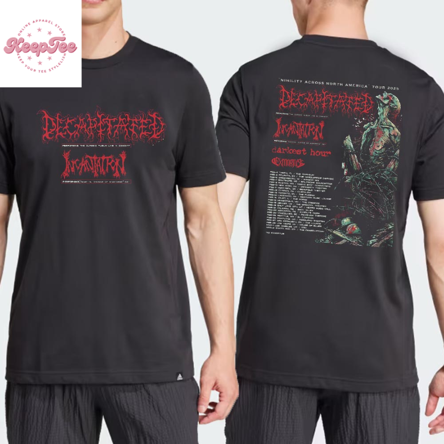 Icanation Will Perform Their Classic Album Mortal Throne Of Nazarene In Winter 2025 Throughout North America  T-Shirt