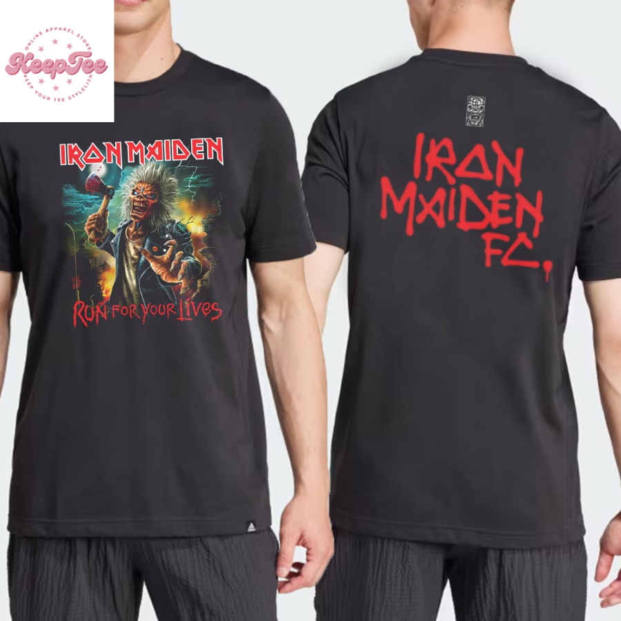 Iron Maiden World Tour 2025-26 Run For Your Lives Fc Tee Merchandise T-Shirt