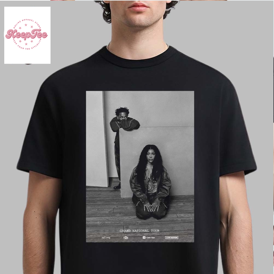 Kendrick Lamar X Sza Grand National Tour 2025 Unisex T-Shirt
