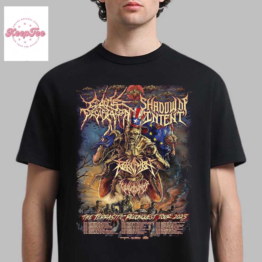 The Terrasitic Reconquest Tour Tour 2025 Shirt