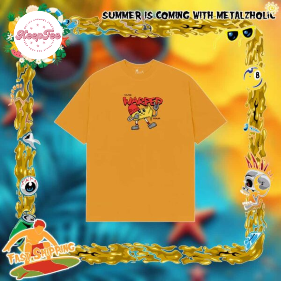 Vans Warped Tour 2025 30 Years Anniversary Mascot T-Shirt